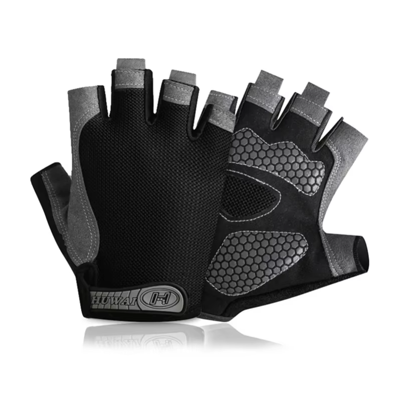 Crossfit Workout Gear - Guanti da Palestra Traspiranti Mezze Dita